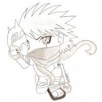 $<<< Chibi Kakashi jako ANBU >>>$